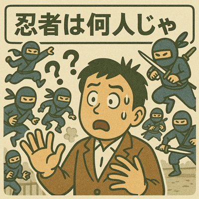 忍者は何人じゃ