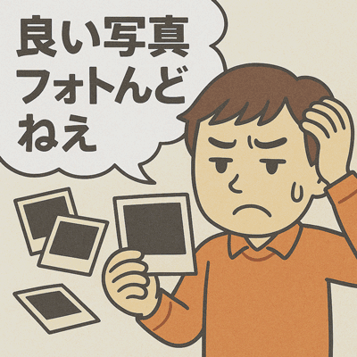 良い写真フォトんどねぇ