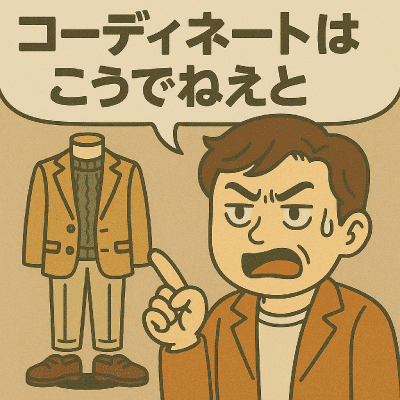 コーディネートはこうでねえと