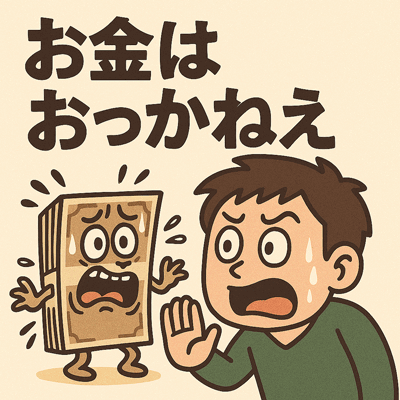 お金はおっかねぇ