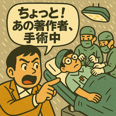ちょっと！あの著作者、手術中101