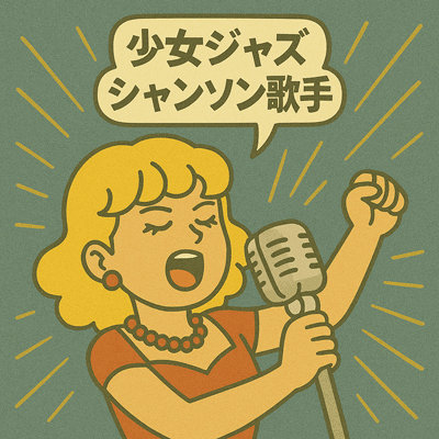 少女ジャズシャンソン歌手42