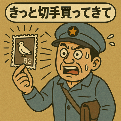 きっと切手買ってきて61