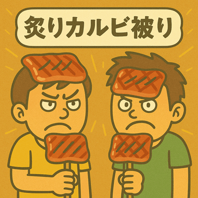 炙りカルビ被り72