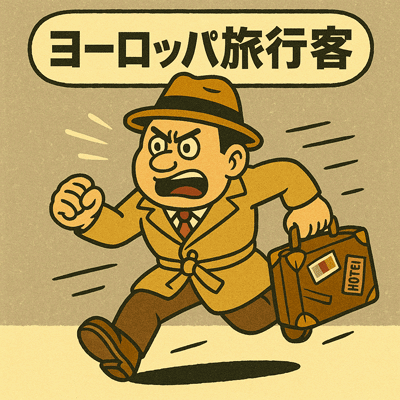 ヨーロッパ旅行客90